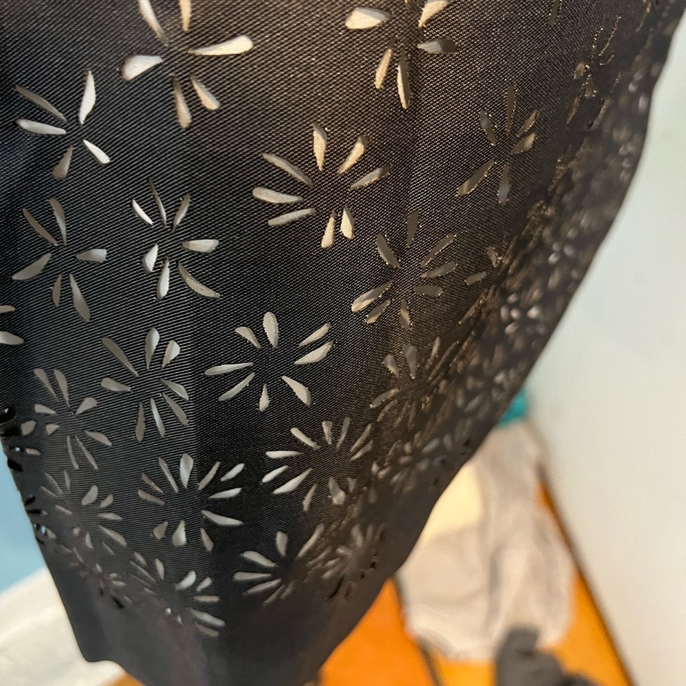 Ann MASHBURN a line dress with cut out details size L
